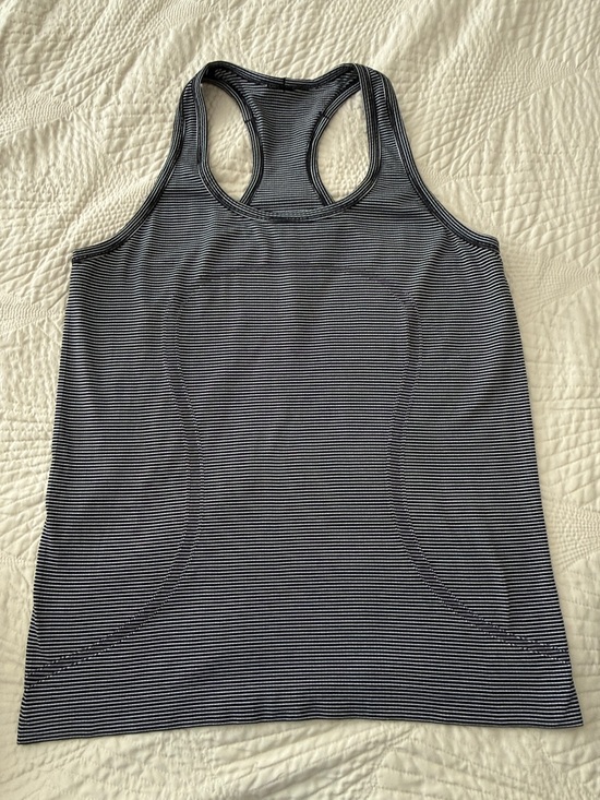 lululemon athletica Tops - Lululemon Women’s Striped Racerback Tank Top - Black & White